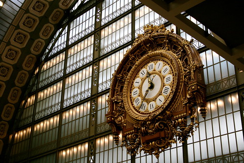 Ornate Station Clock