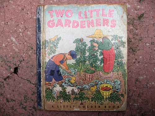 two little gardeners