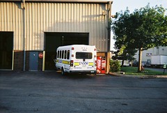 The end of the shift. Glenview Illinois. July 2008.