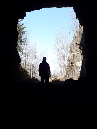 Ely's Peak Tunnel Silhouette