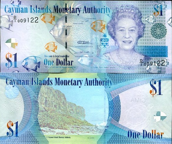 1 Dolár Kajmanie ostrovy 2010 (2011)