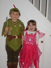 Peter Pan and Tinkerbell