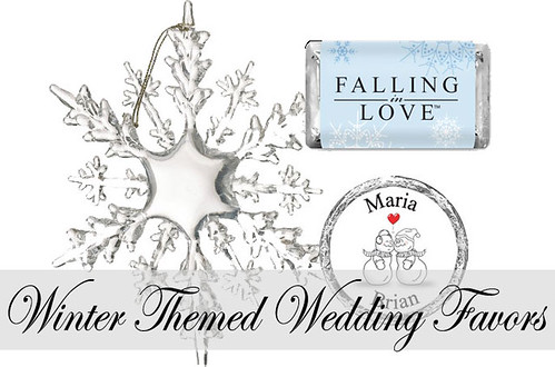 winter themed wedding favors It 39s winter time and many brides are preparing