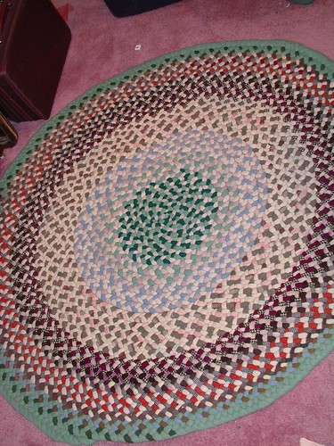 husbands rug ( I made it for him)