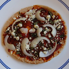 Mediterranean Pita Pizza