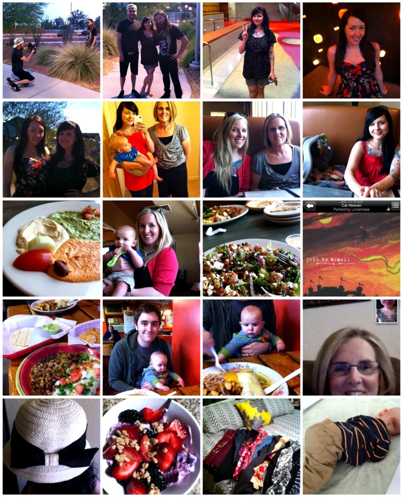 Mother's Day weekend collage