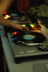Dubstep.fm night - DJ Bowser spinning