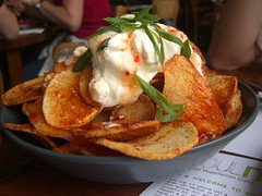 Crispy Potato Skins with Sour Cream and Sweet ...
