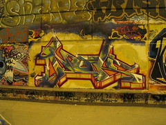 Graffiti Skatepark Bercy Mur 2