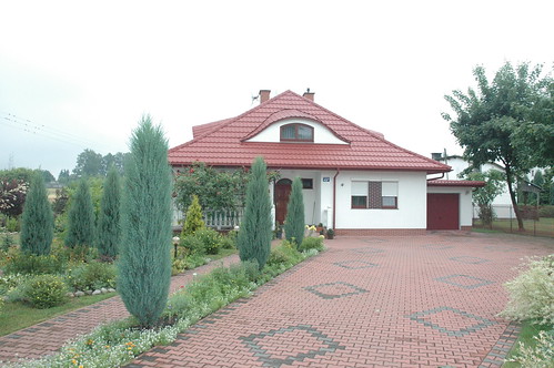 A modern Polish farm house, at Osieck, Siedlce, Poland,modern,house,design