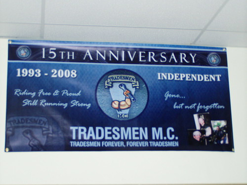 Tradesmen Anniversary Banner