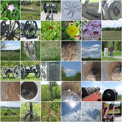 collage of trip to the battlefield