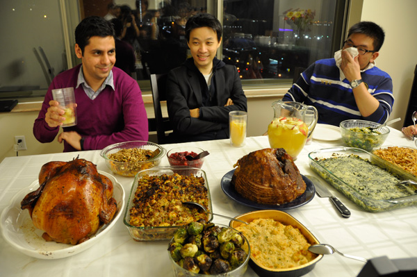 Thanksgiving Dinner, NYC