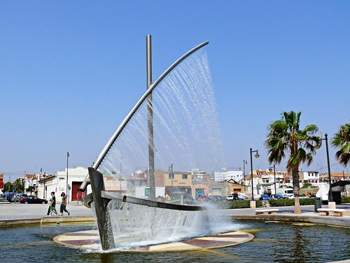 Escultura de agua