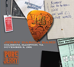 Jerry Garcia Band -- Pure Jerry Hampton Coliseum 11-9-91 CD cover