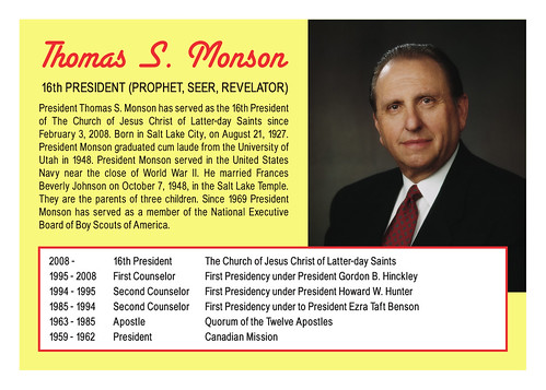 Thomas S. Monson Card
