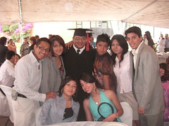 Huberto and his youth from church