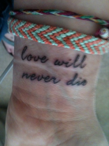 Love will never die