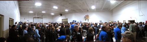Panorama of our caucus site
