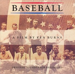 Baseball: A Film By Ken Burns soundtrack [CD cover] (1994)