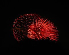 red fireworks