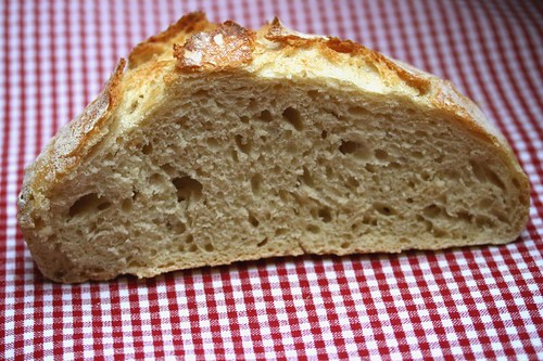 No knead bread - sezione