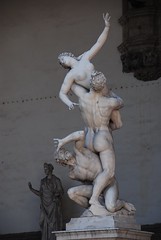 サビーネの女達の強奪@Piazza della Signoria.佛洛伦萨