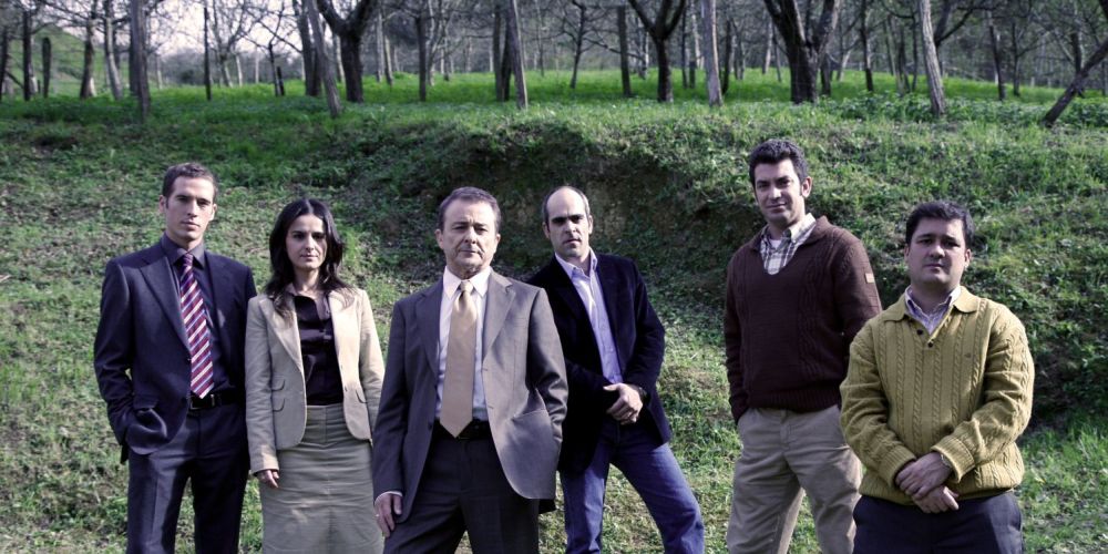 Javier Ríos, Estíbaliz Gabilondo, Juan Diego, Luis Tosar, Arturo Valls y Secun de la Rosa