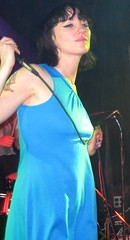 Kate Jackson with The Long Blondes in Minneapolis