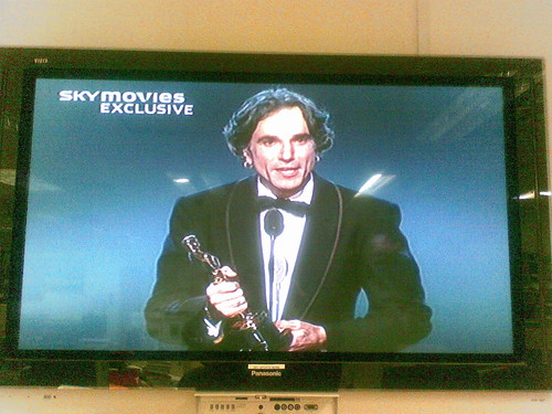 Daniel Day Lewis wins Best Actor for There Will Be Blood