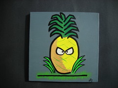 Artwork for NoLA Rising Art Auction Donated - Kimo The Pineapple