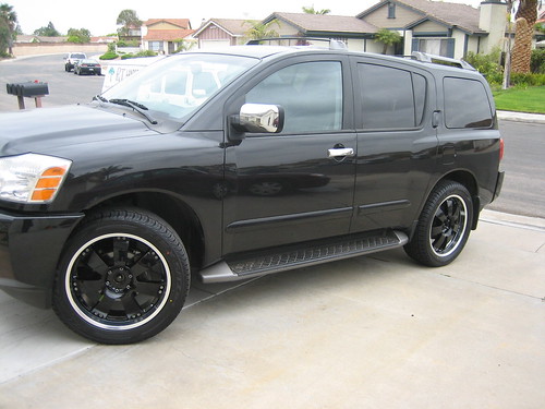 Nissan armada with 22 inch rims #5