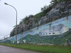 history mural in Saint John