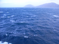 Rough seas