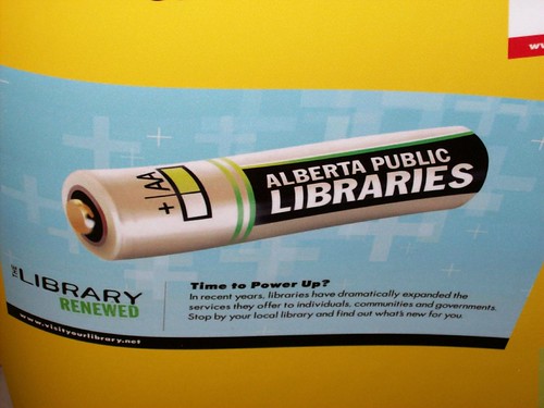 The Alberta Library marketing materials
