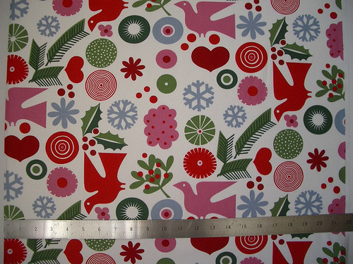 Scandinavian Style Cotton Christmas Fabric - a photo on Flickriver