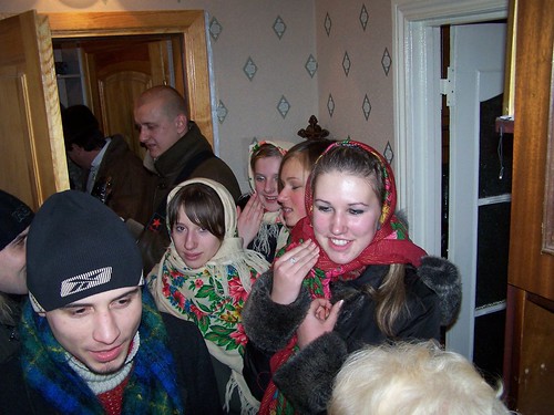 Christmas Carolers at Olya's