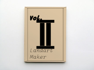 Bookdesign & concept for Landart Vol. II