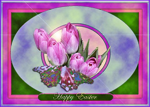animated happy easter images. MIMI#39;S HAPPY EASTER FRAME