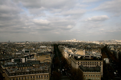 Looking across to Sacré Couer