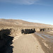 Nel deserto del Neuquén i fiumi sono quasi alla secca (rio Salado)