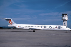 Crossair MD-83 HB-IUH GRO 13/10/2002