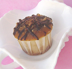 Caramel toffee cupcake from The Gourmet Cupcake Shoppe