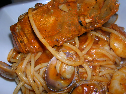 Bakerzin seafood pasta