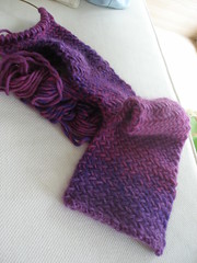 My So-Called Scarf in progress
