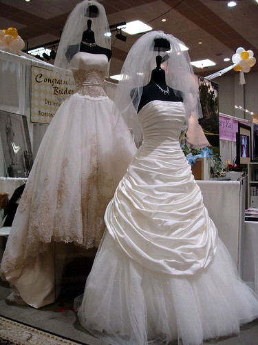 New Design Bridal Gown Display by boscobridalexpos