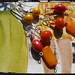Orecchini arancio giallo - Yellow orange earrings AMHBGRA