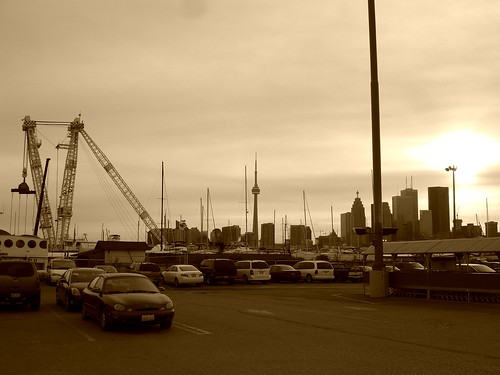 Toronto Skyline from the Docks