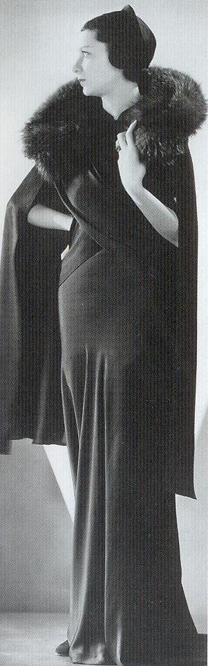 Mainbocher dress, 1930s