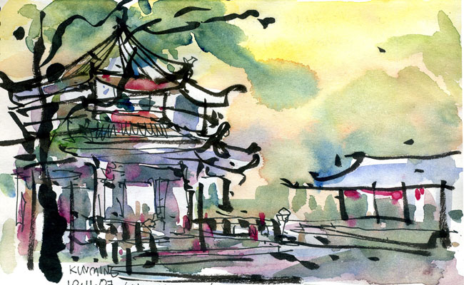 Kunming_Yuan Tong Si Temple